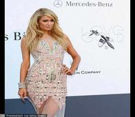 Cannes 2013: Paris Hilton sizzles in Falguni & Shane Peacock's creation at AmFar Gala