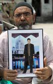 Families of slain youth stage protest in Indian-controlled Kashmir
