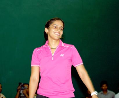 Saina leads a record Indian field in All England C'ship