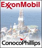 Exxon Mobil Profit Edges Up, Tops View; ConocoPhillips Profit Down 27%