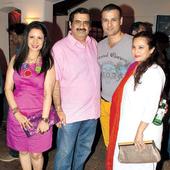 Rohit and Manasi Roy at the launch of Manish Goswami's new show