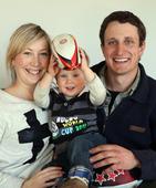 Tiny tots welcome AB's win