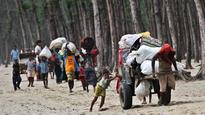 Hundreds leave homes for shelter