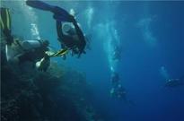 A university lecture 'under water'