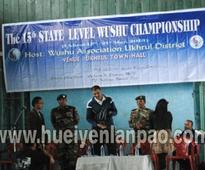 Wushu championship begins