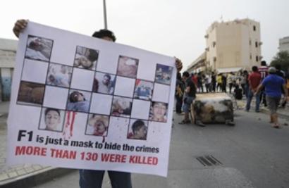 Bahrain stages Formula One race amid protests
