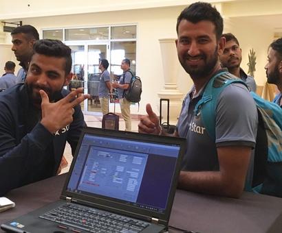 PHOTOS: Team India in West Indies to play four-Test series PHOTOS: Team India in West Indies to play four-Test series