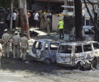 Two arrested over blasts outside BJP office in Bengaluru