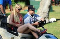 PICS: Lindsey Vonn is Tiger Woods' Lucky Mascot