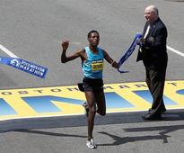 Ethiopia's Desisa wins men's Boston Marathon