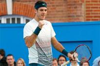 Del Potro reaches 3rd round at Queen's