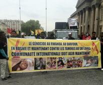 REPORT: FRANCE - SRI LANKA: Hundreds march in memory of Tamil victims in Paris