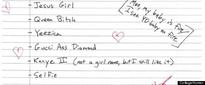 Kim & Kanye Brainstorm Baby Names