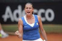 Italy's Vinci seals Fed Cup final against Russia