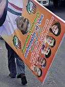 Officials race to meet deadline to remove posters, flex banners