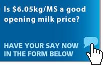 Solids milk price rise