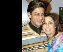 Rare and Unseen pictures of Shahrukh Khan-Farah Khan