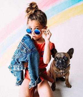 At 7, she's the cutest model on Instagram At 7, she's the cutest model on Instagram