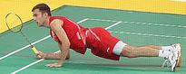 Dane Jorgensens wish is to avoid Chinese ace Lin Dan in World Championships