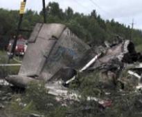 Plane crash kills two in Russia