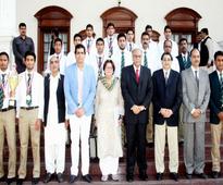 Punjab CM honours U-16 hockey team