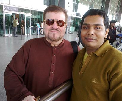 Spotted: Nitin Mukesh in Bangalore