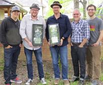 McClarney, Skinner Honored for No. 1 Radio Hit