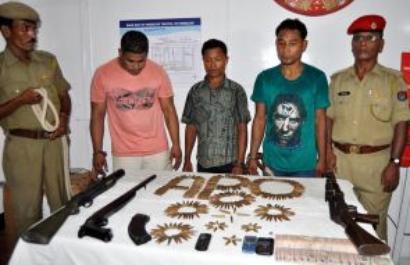 Assam: GNLA ultras held with huge cache of arms