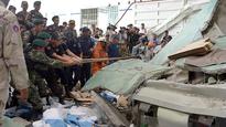 Collapsed factory makes Asics shoes