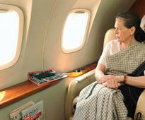 Sonia surveys flood-hit Uttarakhand, seeks quick relief for victims