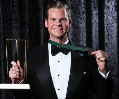 Australia captain Smith wins second Allan Border medal Australia captain Smith wins second Allan Border medal