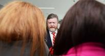 Reilly under fire for not taking questions on abortion legislation