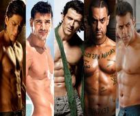 Shahrukh, Salman, Hrithik, John, Akshay, Aamir - Which shirtless hunk looks most appealing?