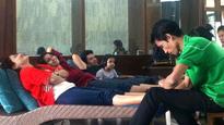 Techies step into the world of foot massage