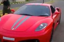 Father arrested for allowing his 9-year-old son to drive Ferrari