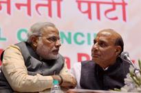 With a Gandhi and Amit Shah by his side, Narendra Modi sets up BJP for 2014 poll