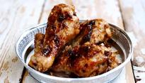 Five spice roast chicken drumsticks