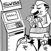 Swiss bank ATM in parliament compound! No wonder they are happy