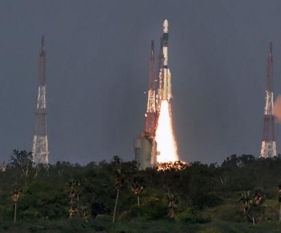 India successfully launches South Asia satellite India successfully launches South Asia satellite