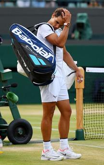 Nadal's early exits at Wimbledon Nadal's early exits at Wimbledon