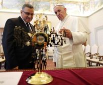 El Salvador president presses for beatification of assassinated archbishop in papal audience