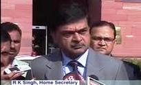 Union Home Secretary conducts an aerial survey of rain-ravaged areas