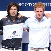 Prince Harry And Valentino Join Nacho Figueras For Polo