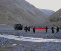 Chinese troops withdraw