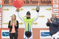 Sagan's podium 'bottom-pinch' inspires Slovak craze