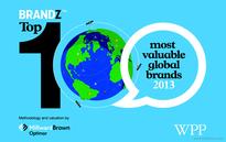 WPP: Apple the most valuable global brand in 2013, Google follows closely