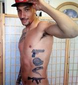 QPR striker shows he is feeling the love with his latest tattoo.