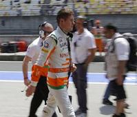 Force India's Paul di Resta finishes fourth in Bahrain GP