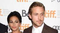 Ryan Gosling and Eva Mendes get frisky on set