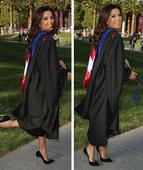 From Cannes to Cap and Gown! Eva Longoria graduates with a Master's degree